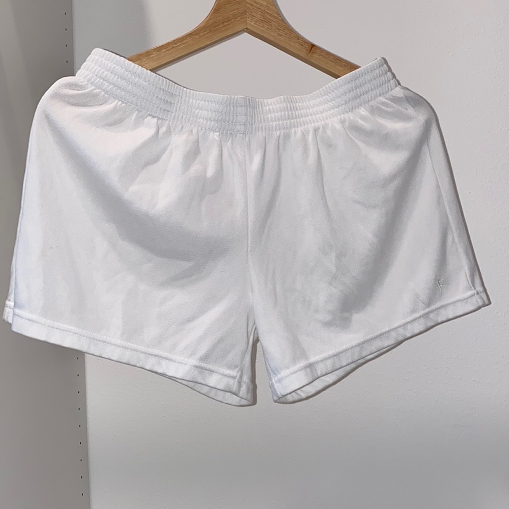 White Gym Shorts
